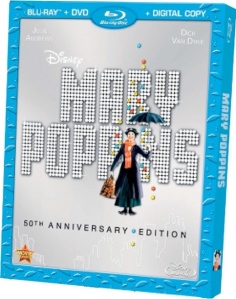 Mary Poppins - Blu-ray Cover Art